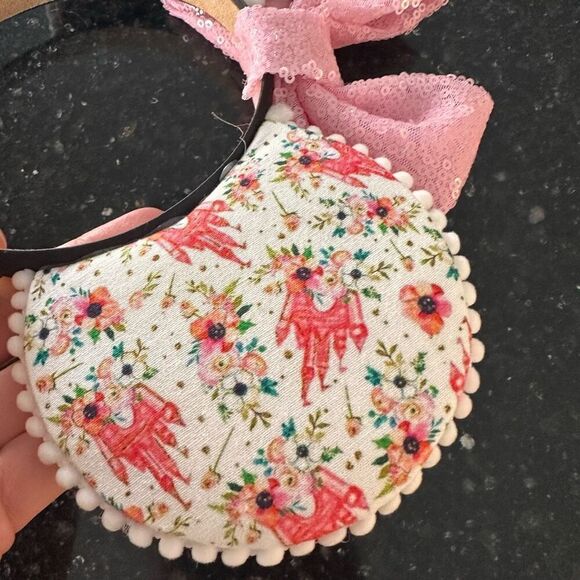 Minnie Mouse Mickey Mouse Cinderella Castle Handmade Disney Ears Sequins Headban - Picture 2 of 6